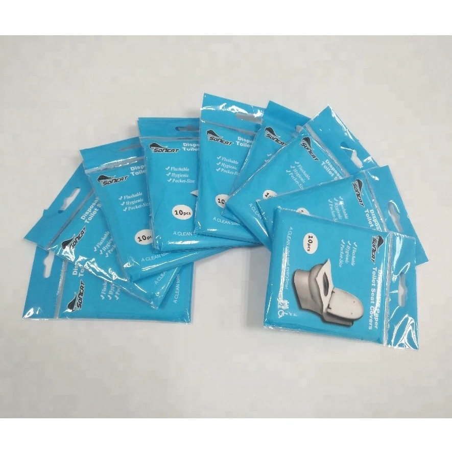 Portable Travel Pack Flushable WC Disposable Toilet Seat Paper Covers