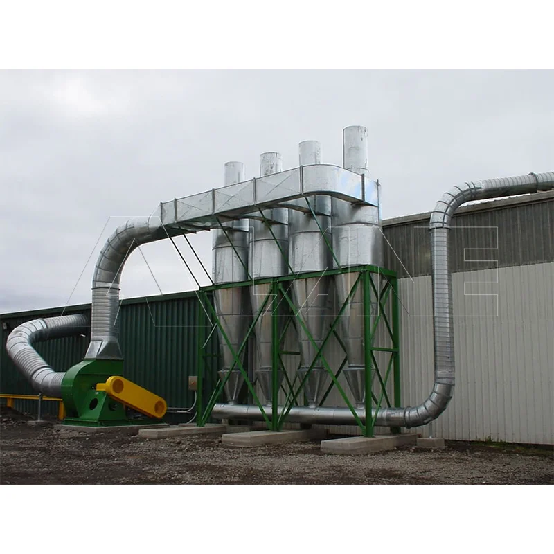 LANE Cyclone With Silencer Industrial Cyclone Powder Dust Collector Price
