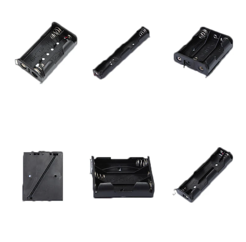 Custom Electrical Terminal Plate Coin Cell AA Battery Holder With Nickel-plated