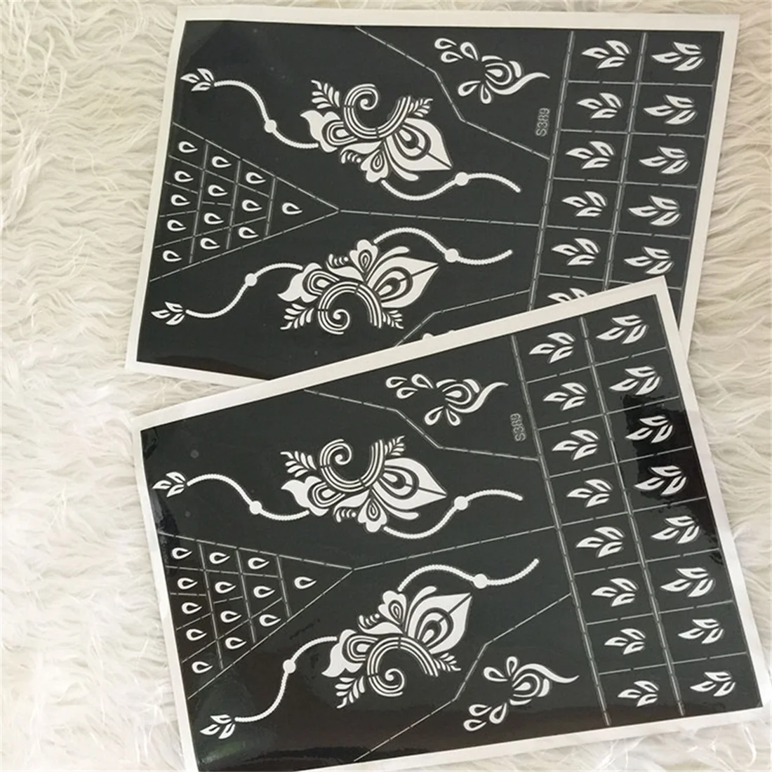 Henna Stencils DUBAI Arab style Simple And Exquisite Waterproof Thickening Custom Temporary Tattoo Sticker