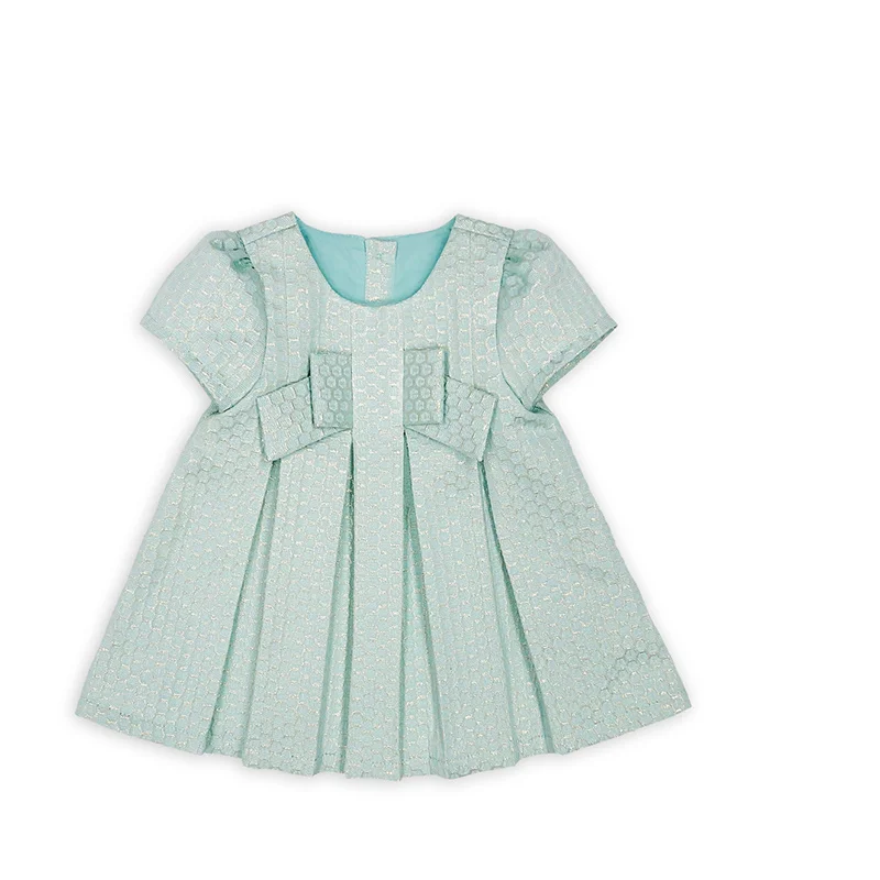 
OA Baby Girls dresses high quality noble bow design summer party dress kids clothes baby girl dresses kids clothing kids apparel 