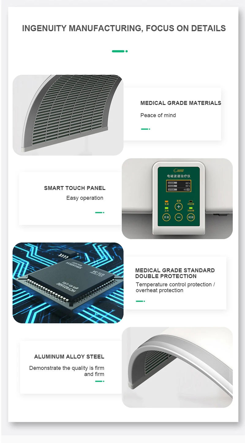 BOWKET Infrared light therapy relieve rheumatic ,inflmmation,lumbar,neck pain competitive price