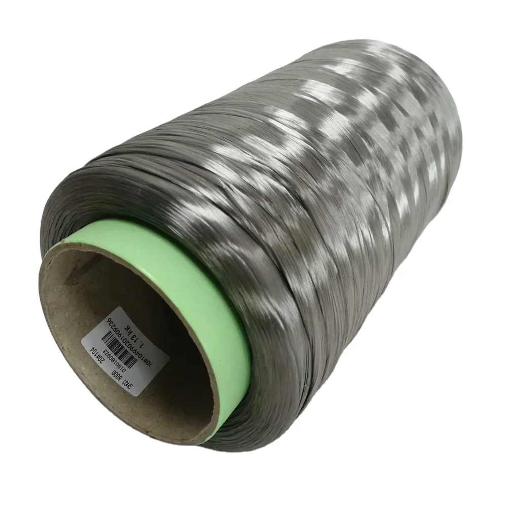 
color uhmwpe fiber Black 800D UHMWPE yarn 