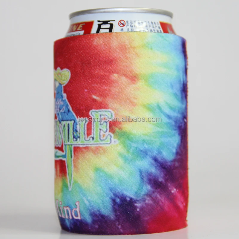 5mm No Bad Smell Neoprene Stubby Holder Anti-slip Can Cooler With Rubber Bottom