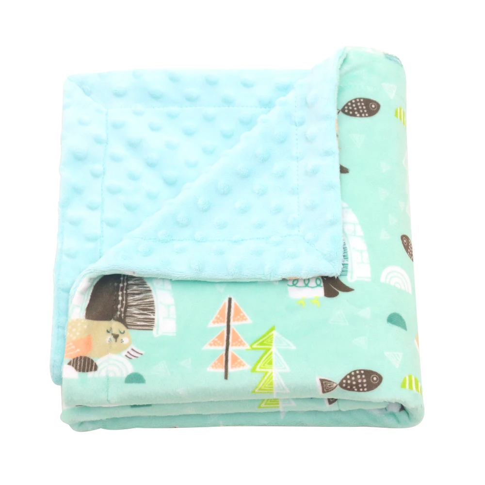 Двусторонняя Night Sky Blue термальное одеяло-старый ночь и луна