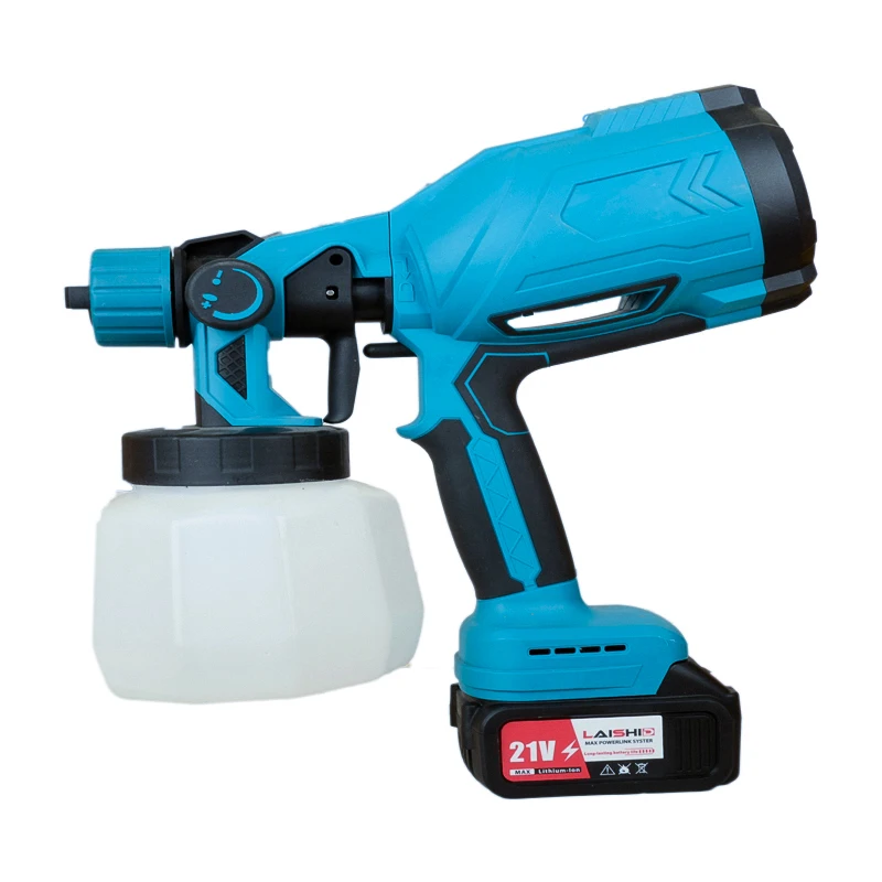 TIAIS T623 Portable Design Power Tools Fast Charging Cordless Spray Gun New Design Electric Paint Spray Gun