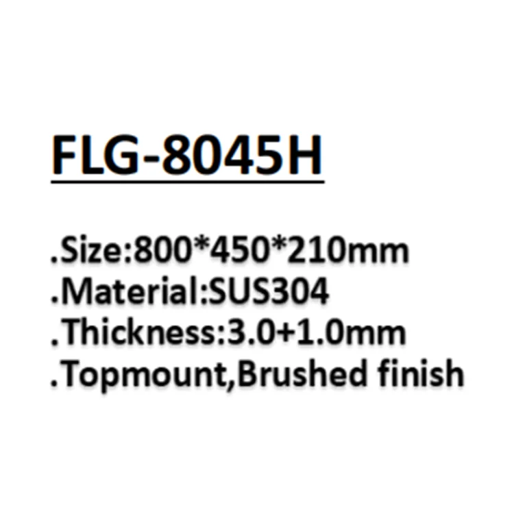 Kitchen Bowl Single Bowl Spromabove Counter Sformalain Brushed Kitchen Sink Carton Box Square Modern Kithcen 1 Piece Silver