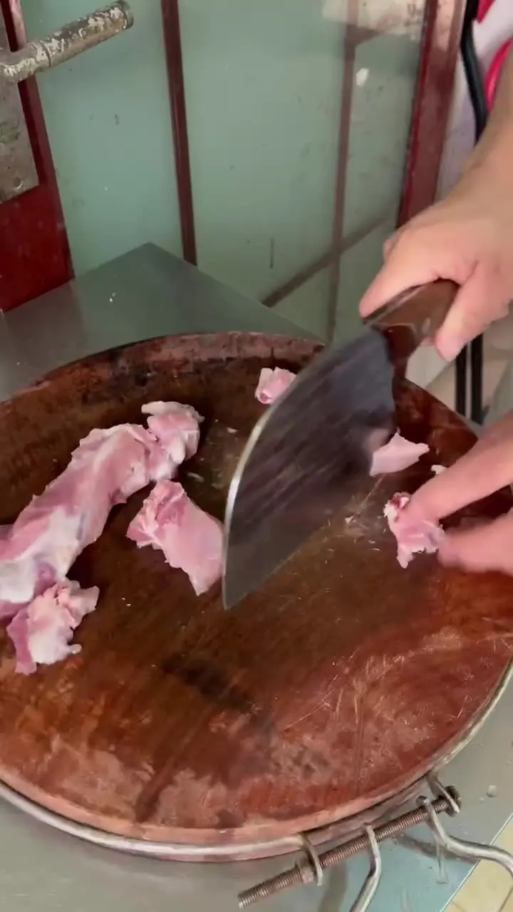 High Carbon Steel Hand Made Forged Serbian Butcher Kitchen Chef Knife Full Tang Serbian Knife
