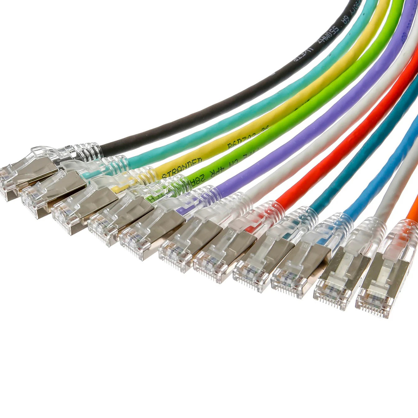 
Linoya Wholesale CAT 6a Ethernet Patch Cable RJ45 Computer Network Cord Cat 6a Patch Cord Lan Cable UTP 23AWG 