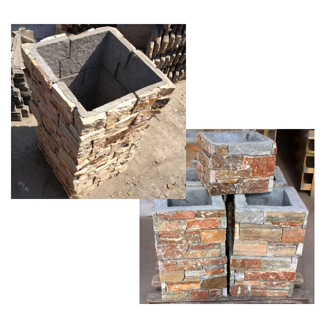 
Garden Stone Gate Pillars, Entrance Column, Gate Post 