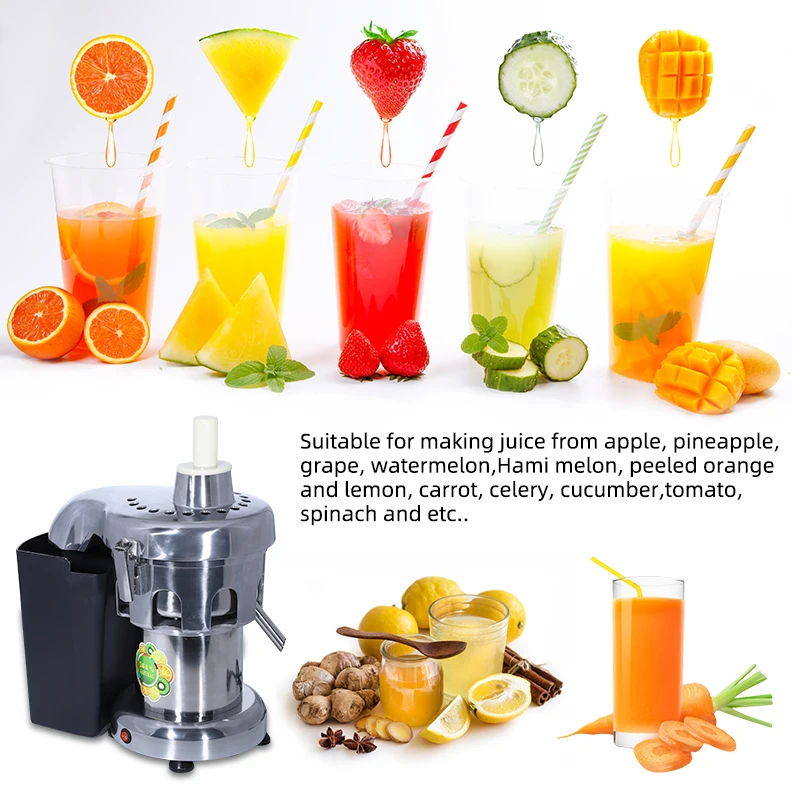 New Condition Commercial Juicer Extractor Machine for Restaurants Hotels And Bar Industrial Plasma Fruit Extractor