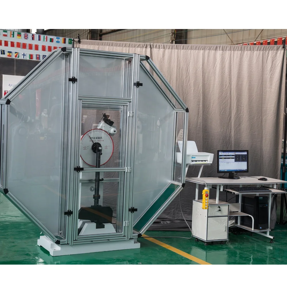JBW-450C 450J Charpy Pendulum Impact Strength Tester For Metallic Material