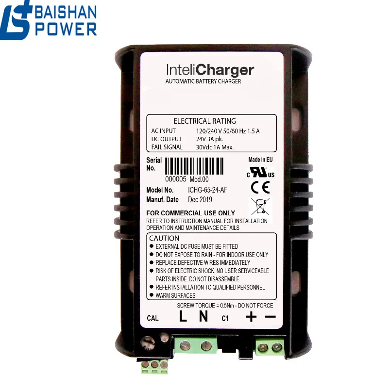 ICHG-65-12-AF ICHG-65-24-AF ICHG-60-12-AF Generator Battery Charger InteliCharger ICHG-120 12-24v power Supply