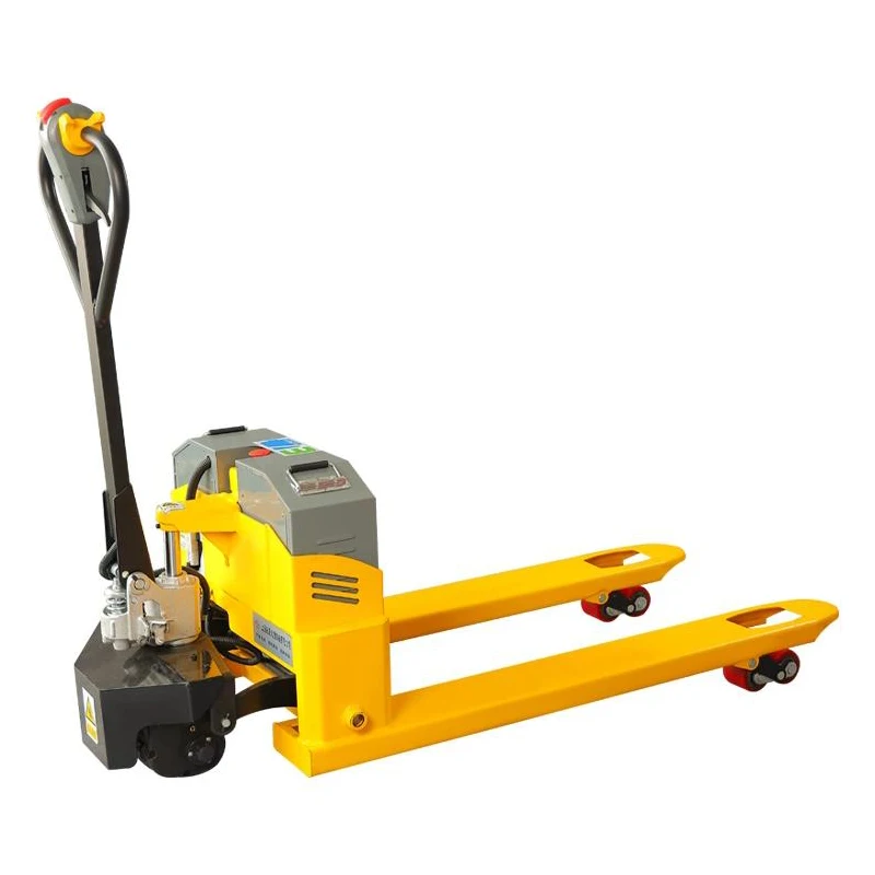 1.5T 2T Li-ion full electric pallet jacks 1.5T Electric all terrain Pallet Truck Material Handing reach