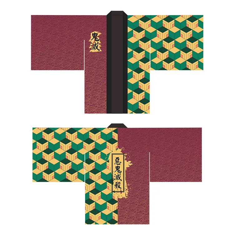 
Anime Demon Slayer knit clothes Kamado Tanjirou Kamado Nezuko Agatsuma Zenitsu Tomioka Giyuu clothes 