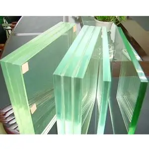 Laminated glass bulletproof glass can be customized for tempering, grinding and cutting