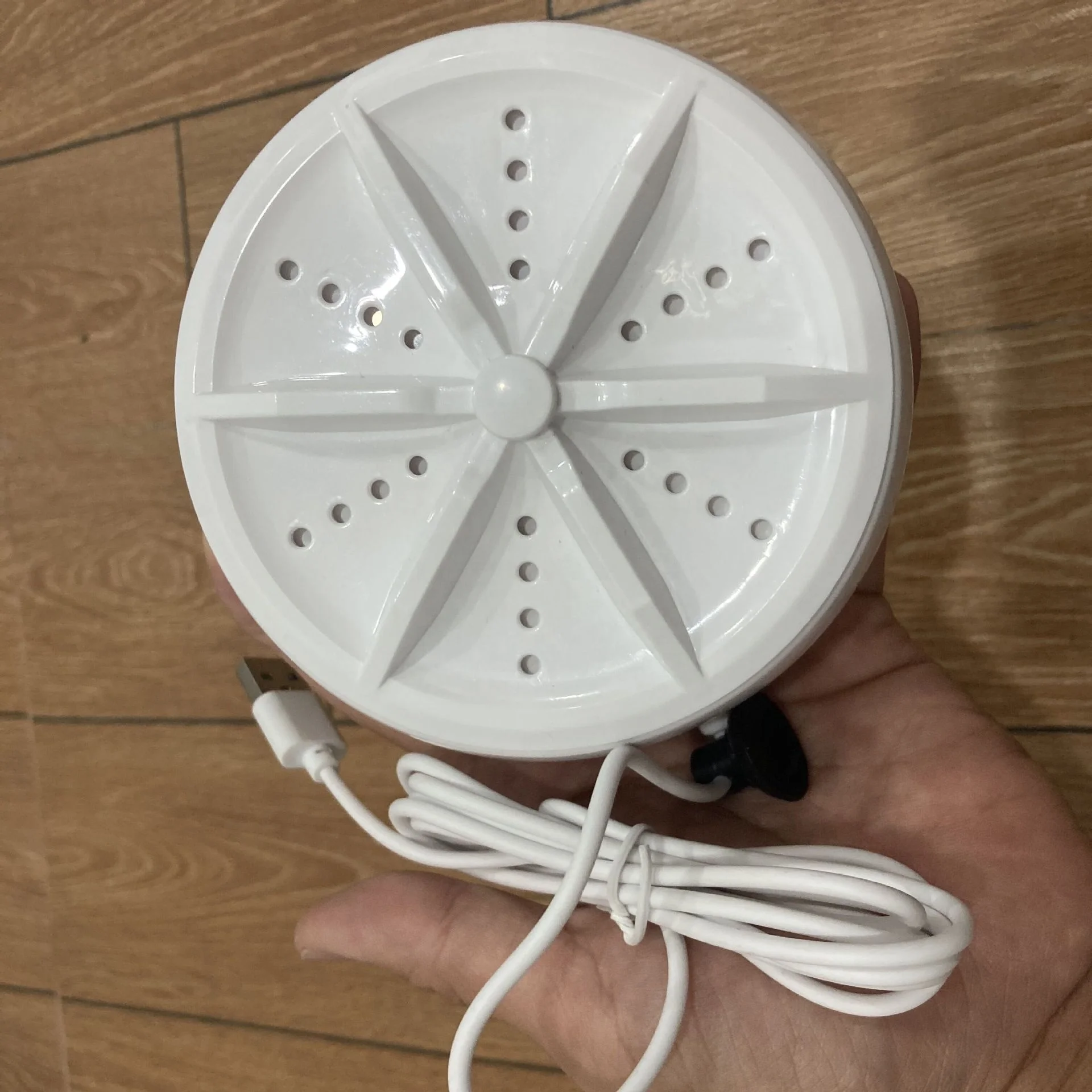 Ultrasonic Turbo Washing Machine Laundry Portable Travel Washer Air Bubble And Rotating Mini Washing Machine