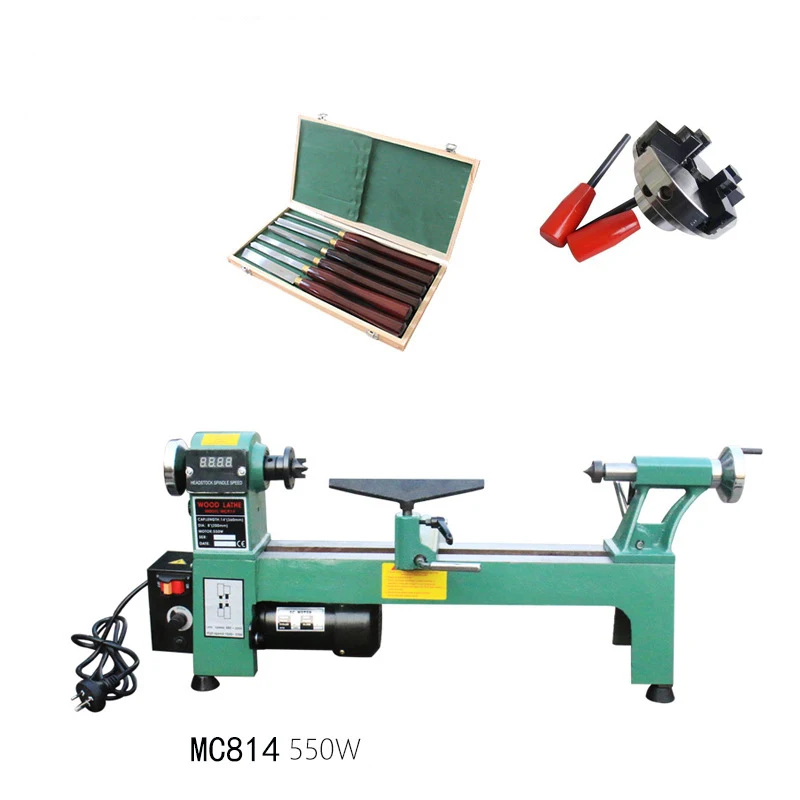 Small multifunctional wooden tableware wood Buddha beads wood crafts making machine woodworking lathe