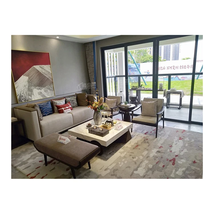 Hot Selling New Design Garden Building Brick Houses Real Estate Window Display