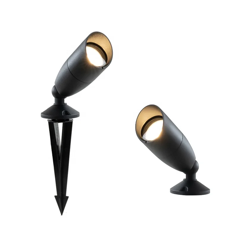 Garden Landscape led spike lights 4.5W 6w 7W 10W COB MR16 GU10 LED Spot Lawn Light for grass yard