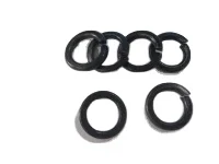 zinc plated flat washer fasteners manufacturers handan xingye fastener yongnian carbon steel grade 4.8 8.8 black din125 127