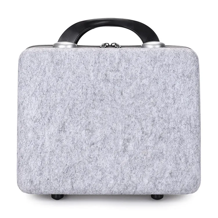 2024 new style case suitcase travel luggage set for outdoors mini business bags carry on children felt portable suitcases