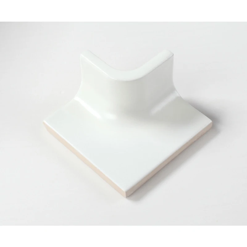 black and white green pink color ceramic tile trim corners edge cover tile curved tile edge trim