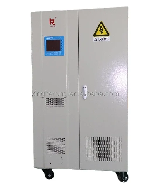 3 Phase 220V 380V 440V AVR 300Kva 200Kva 120KVA 100Kva Automatic Voltage Regulator 100 KVA Industrial Stabilizer