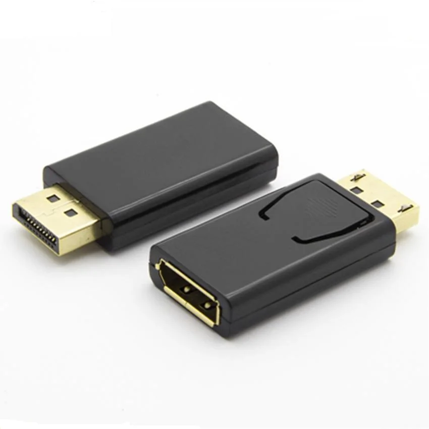High Quality 1080p  adapter Displayport male DP to displayport dp female Video adapter converter