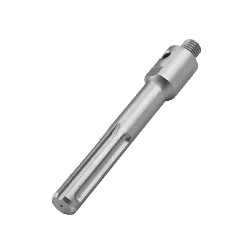 M14 Male to SDS Plus Shank Drill Chuck Adapter Converter Carbon Steel Tool with Diamond Drill Bit Carton Package