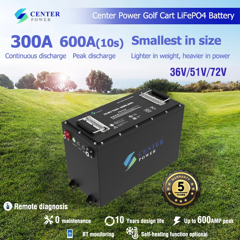 Hot selling Buy 72V Lithium Golf Cart Batteries 72ah 72V Golf Cart Lithium Batteries