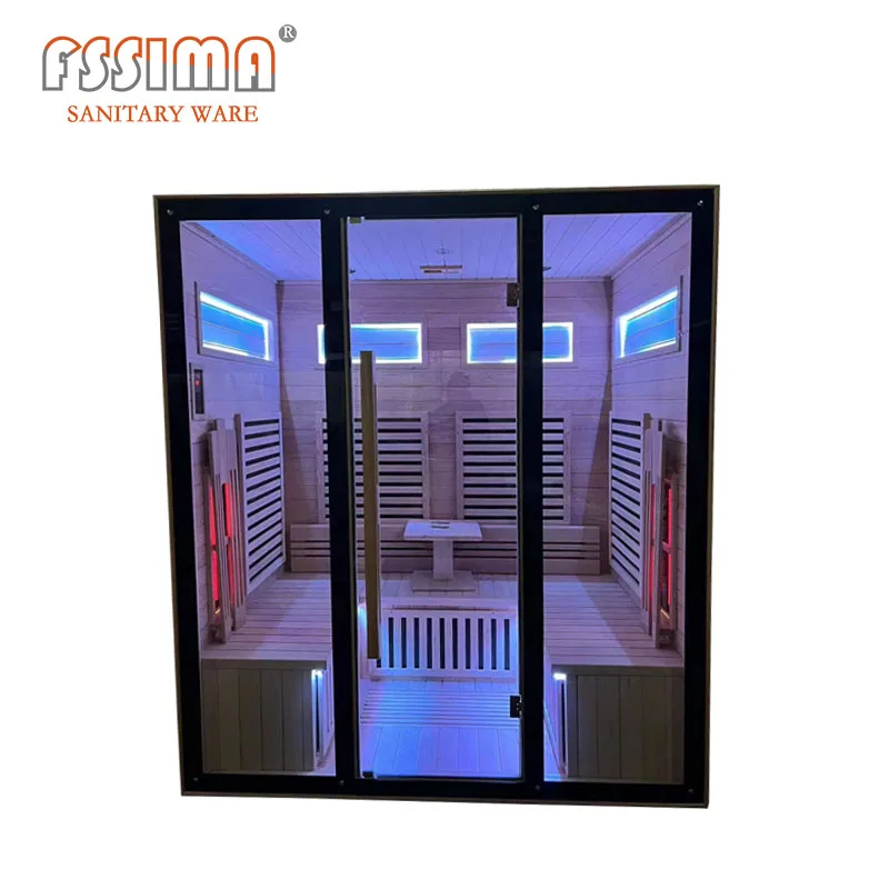 High quality Sauna Rooms  Wood Sauna Rooms Outdoor Heating Sauna Room