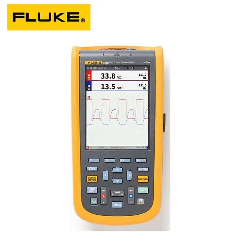 Промышленный Ручной осциллограф Fluke 123B, 20 МГц