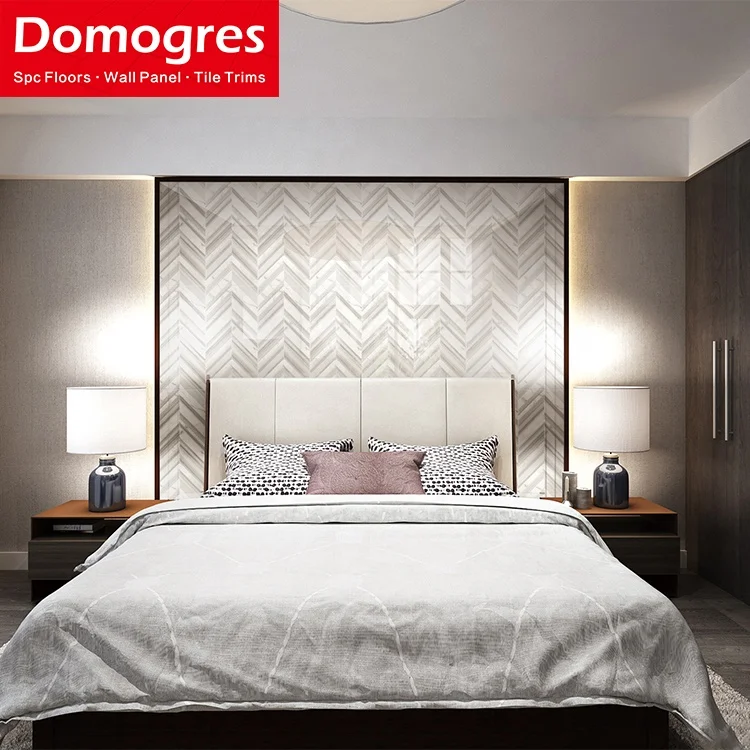 Wholesale Living Room Decor Mosaic Porcelain Wall Tile 60X60 white grey marble mosaic tiles herringbone Mosaic