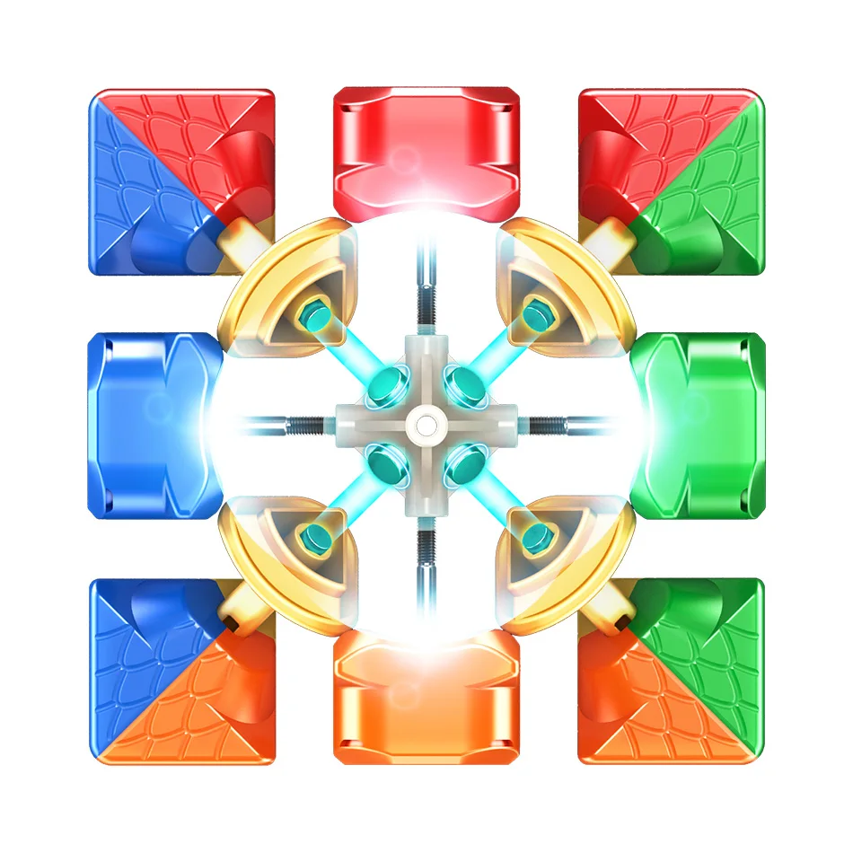 MoYu New Arrival SUPER RS3M Maglev 3D Speed Cube Magnetic Ball Core Toy for Kids Adults Fidget Stress Relief Toy Packaged in Box