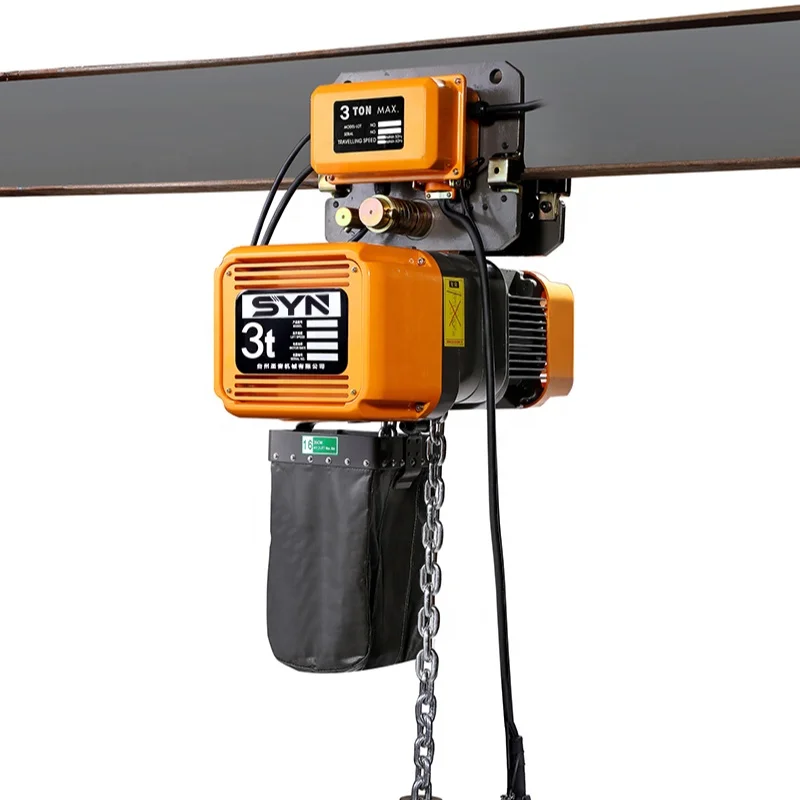 0.3t Single Chain electric hoist cheap hook chain HHBB Operation type electric hoist