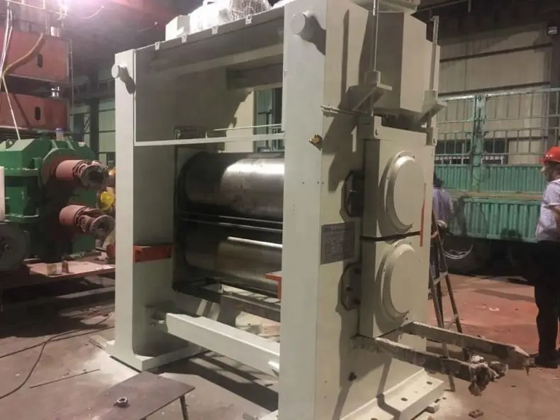 CNC two roller reversible cold rolling mill and shearing line