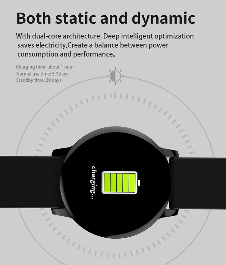 Fashion Lady Women Smart Watch Bracelet Intelligent Wristband Smart Watch With Waterproof Pedometer