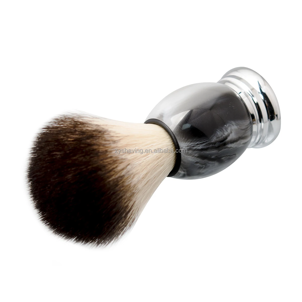 Metal Resin Handle Nylon Shaving Brush