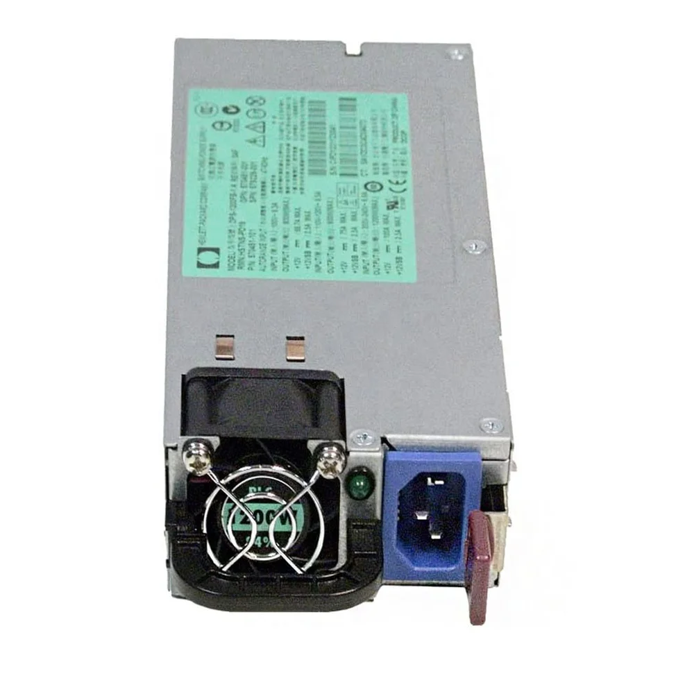  1200W Platinum Hot-Plug Power Supply For HP ProLiant DL380 G7 DL580 Server PSU 579229-001 570451-101 DPS-1200FB-1