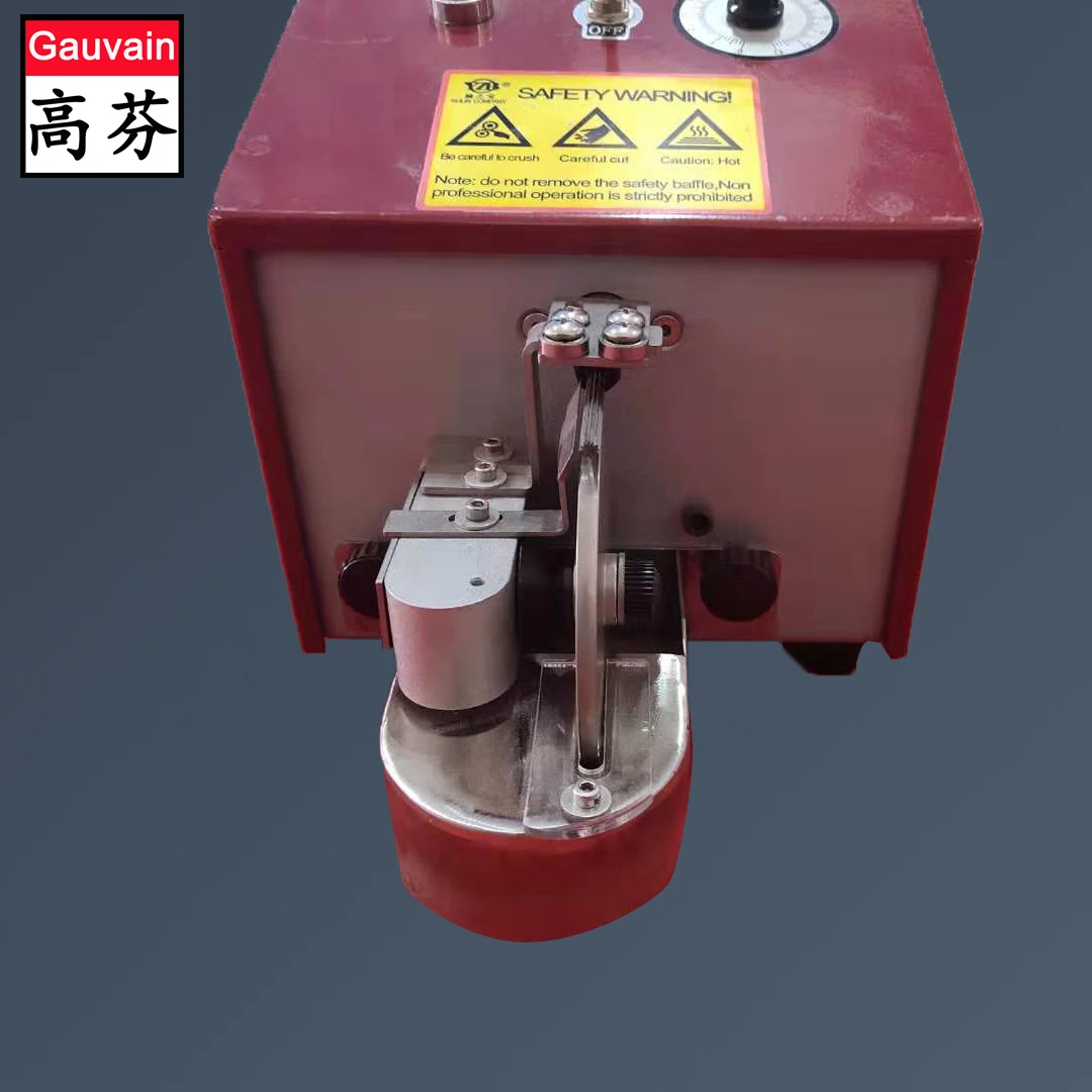 Single side electrical leather edge painting machine for Belt Bags