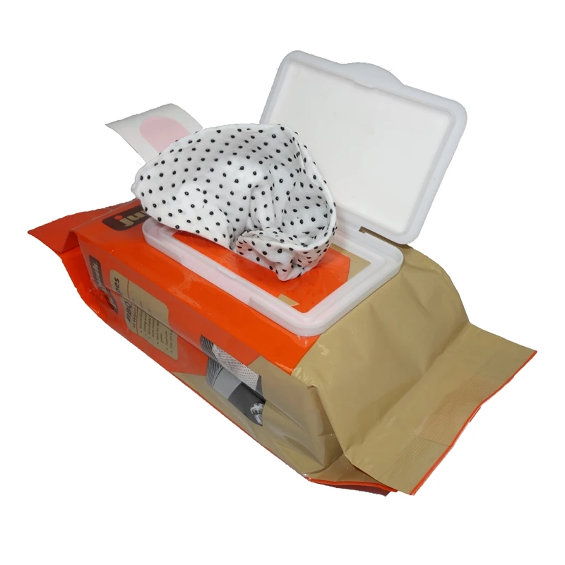 OEM Heavy Duty BBQ Cleaning Wet Wipes Household Kitchen Oil Table Dirt Surface Cleaning Wipes