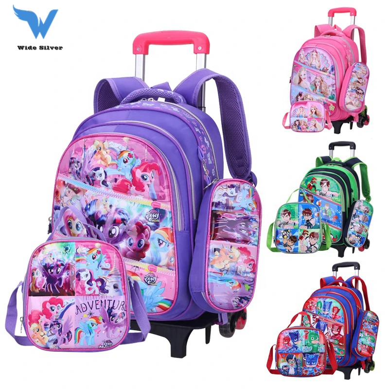 3 in 1 mochila anime  impermeable custom  cute backpack eva kid backpack sets with lunch box pencil case for Elementary School (1600400954598)