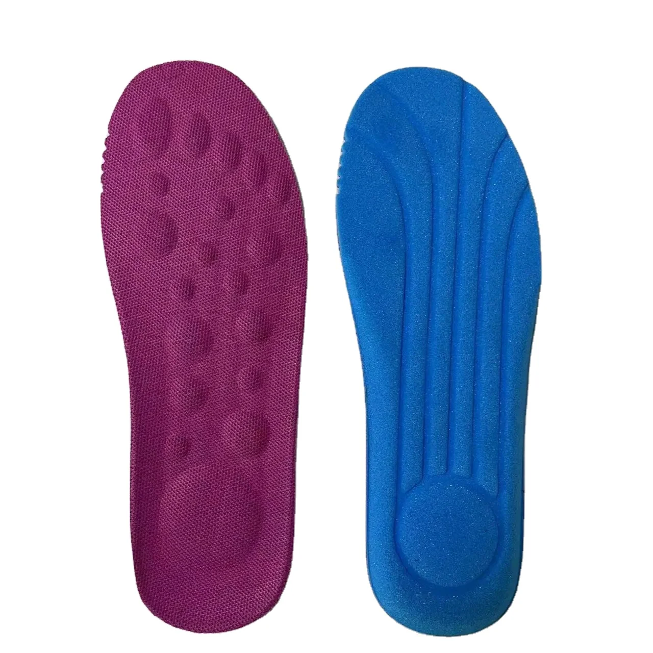free sample brown massage Breathable EVA Insole Relieve Flat Feet, High Arch, Foot Pain