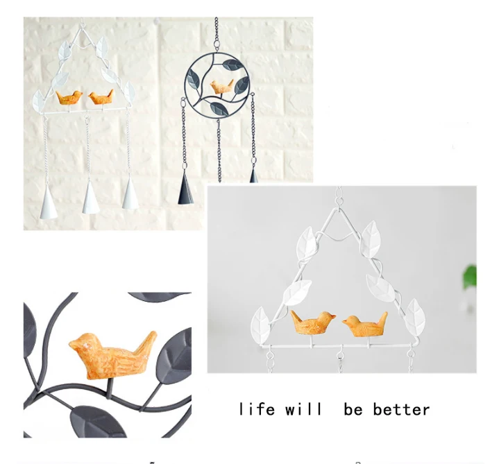 Japanese handmade metal bells and wind chimes hanging ornaments