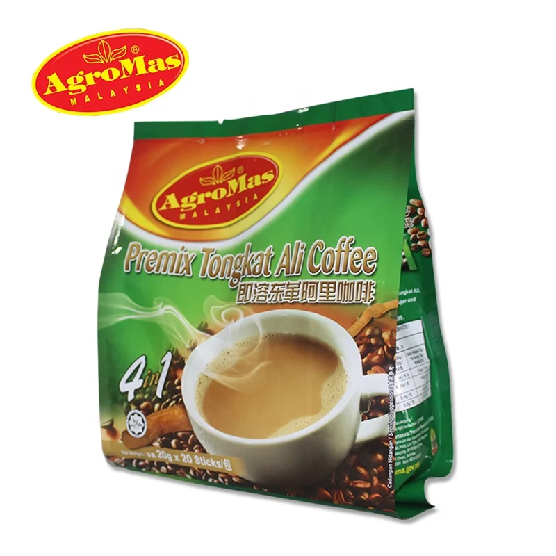 
400 г, агромы, премикс, Tongkat, Ali Coffee, 4 в 1 