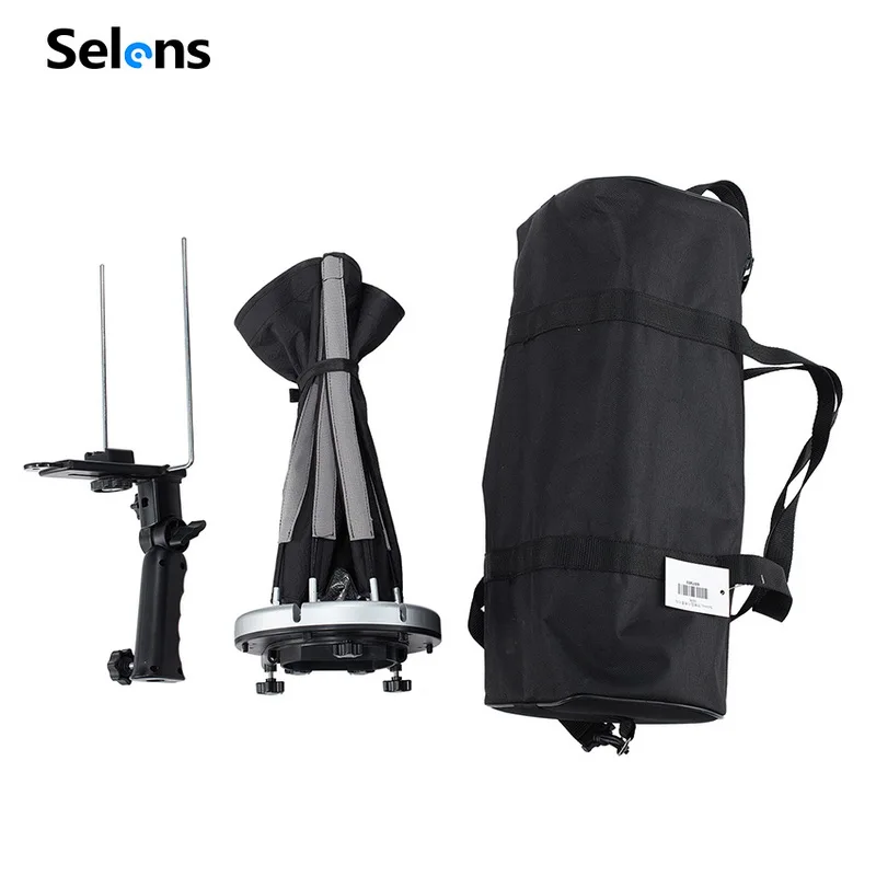 Selens 60cm Photography Studio Hexagon Softbox With L-Shape Adapter Ring