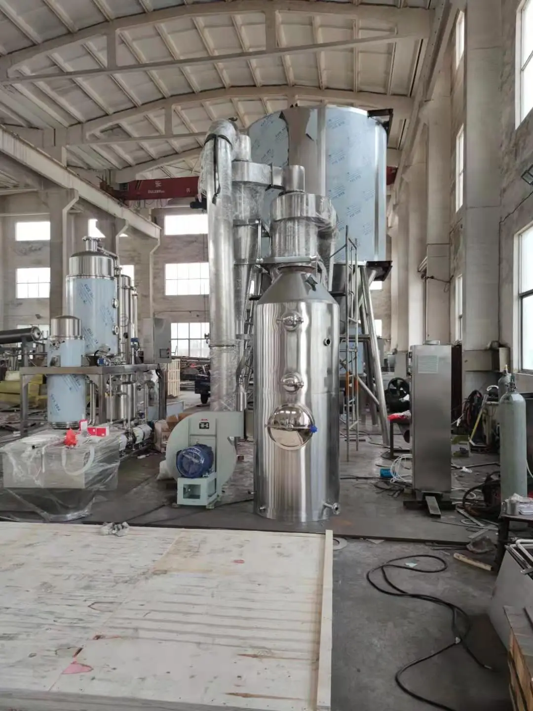 LPG High-Speed Vacuum Stainless Steel Milk Powder Making liquid Sprying Drying Machine Centrifugal Spray Dryer