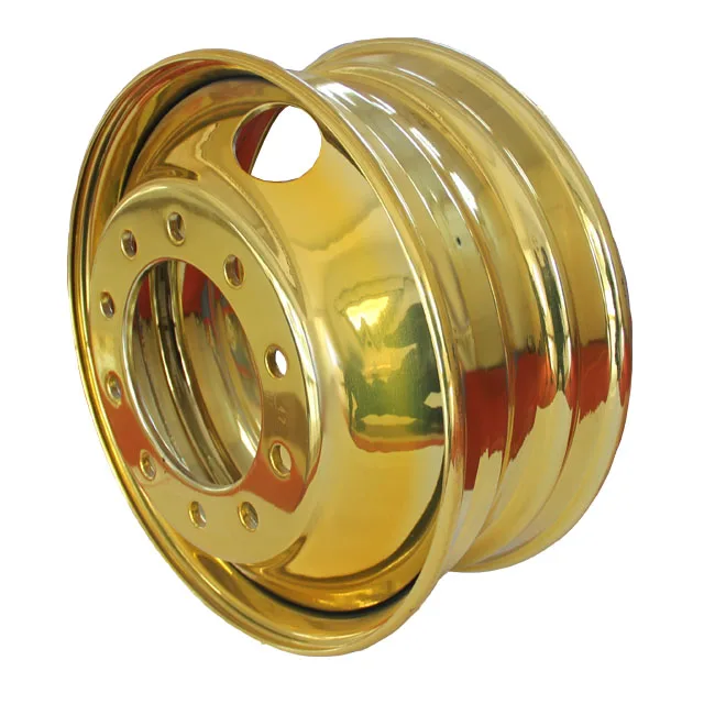 chrome steel wheels 22.5 high quality steel wheel rim 22.5 weight new passenger car wheels