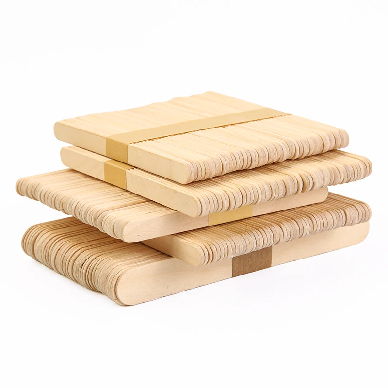 Eco friendly Hot Sale Biodegradable Disposable Wooden Ice Cream Stick Disposal Wood Stick